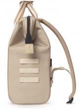 Schulrucksack Cabaia Adventurer Medium beige Wechselpouch Lobito