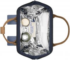 Cabaia isolierender Outdoorrucksack Paris Apero Flaschenöffner Blue Medium 