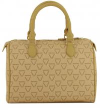 Kurzhenkeltasche Valentino Liuto Beige Multicolor Logoprint