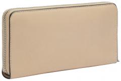 Liebeskind Berlin große Zipbörse Sally beige Sandstein Lammleder