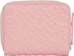 Tommy Hilfiger Geldbörse klein Monogramme Refined Med ZA Mono rosa