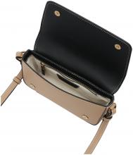 Liebeskind Berlin kleine Crossovertasche Chudy Harris beige Überschlag
