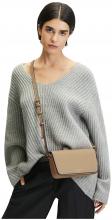 Liebeskind Berlin kleine Crossovertasche Chudy Harris beige Überschlag