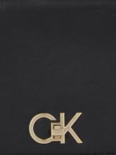 Calvin Klein Double Schultertasche Re-Lock schwarz Gusett