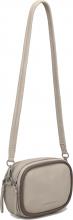 kleine Schultertasche Ella Piping beige taupe Les Visionnaires Lammleder