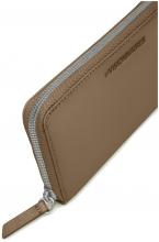 Lily Silky Geldbörse Lammleder Taupe Brown Les Visionnaires