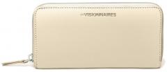 Portemonnaie Lammleder hellbeige Les Visionnaires Lily SIlky Off White