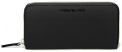 Les Visionnaires Longwallet schwarz Lily Silky Lammleder