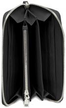 Les Visionnaires Longwallet schwarz Lily Silky Lammleder