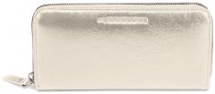Lederwallet hellbeige Lily Glossy Glanzfinish Les Visionnaires 