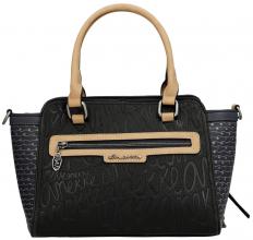 Anekke Kurzgrifftasche Hollywood Studio Navy dunkelblau Glitzer