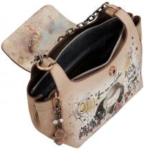 Anekke Henkeltasche Kettenriemen Hollywood Glamour Anhänger