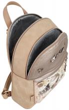 Anekke Backpack Hollywood Golden Glamour Print metallic