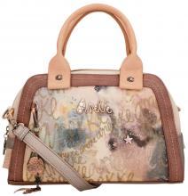 Anekke Kurzgrifftasche Bowling Bag Stars Hollywood beige