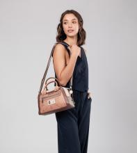 Anekke Kurzgrifftasche Bowling Bag Stars Hollywood beige