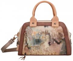 Anekke Kurzgrifftasche Bowling Bag Stars Hollywood beige