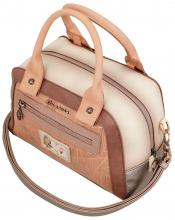 Anekke Kurzgrifftasche Bowling Bag Stars Hollywood beige