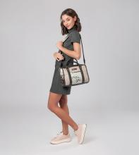 Anekke große Kurzgrifftasche Peace & Love Rosa San Francisco