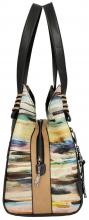 Anekke Schultertasche dunkelblau Hollywood bestickt