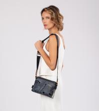 Anekke Handtasche Hollywood Navy Glitzersteine dunkelblau