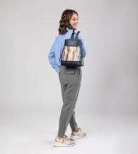Hollywood Studio Navy Damenrucksack Perlen Anekke dunkelblau bunt