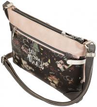 Schultertasche Anekke Peace & Love Pink rosa pastell Hippie San Francisco