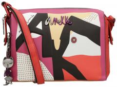Hollywood Anekke Schultertasche kubisch Pop Art Design Bunt