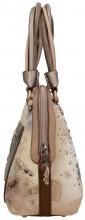 Henkeltasche Anekke Hollywood Druck Beige Bunt  Metallic