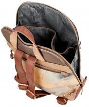 kleiner Freizeitrucksack mit Aufdruck Anekke Hollywood 