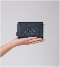 dunkelblaues Portemonnaie Anekke Hollywood Studio Navy Glitzer