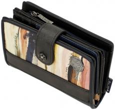 dunkelblaues Portemonnaie Anekke Hollywood Studio Navy Glitzer
