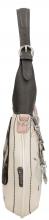 bestickte Schultertasche Anekke Peace & Love Psicodelic Pastell rosa