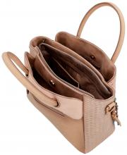 perlenbesetzte Kurzgrifftasche beige Hollywood Studio Nude Anekke