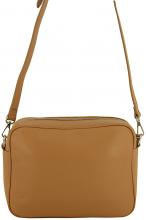 Caleidos italienisch Crossovertasche Caramel Echtleder