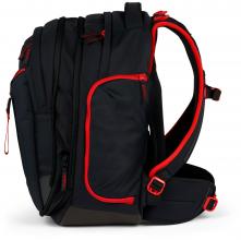 Büchertasche schwarz rot Satch Match Fire Phantom