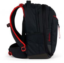 Büchertasche schwarz rot Satch Match Fire Phantom