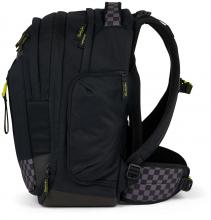 Satch verstellbare Schultasche Match Dark Skate schwarz Karo 