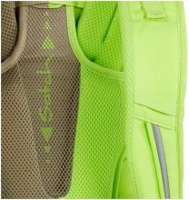 Satch Schulrucksack Pack Double Trouble neongrün beige
