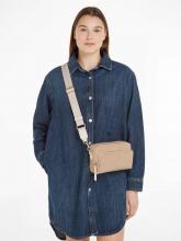 Tommy Hilfiger Crossover Bag Iconic Tommy Camera Bag Wool beige