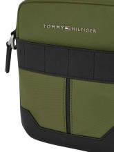 Herrentasche Tommy Hilfiger Elevated Nylon Mini Reporter grün
