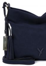 kompakte Schultertasche Romy PU Cutout Suri Frey Marineblau