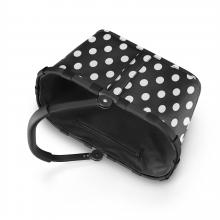 Reisenthel Einkaufskorb Carrybag Dots White schwarz weiß