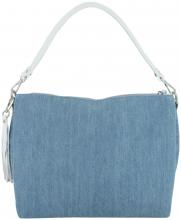 Caleidos zweigeteilte Schultertasche Jeans Italien