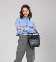 Anekke dunkelblaue Crossovertasche bestickt Hollywood Studio Navy