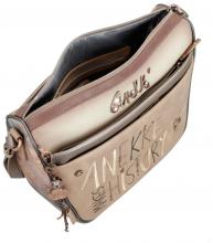 Anekke Crossovertasche Hollywood Stars Brauntöne metallic