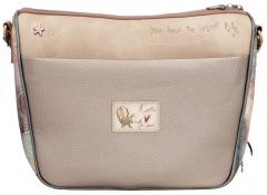 Anekke Crossovertasche Hollywood Stars Brauntöne metallic