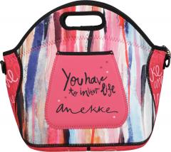 Lunch Bag pink isolierend Anekke Fashion Neopren