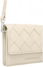 kleine Crossovertasche warmweiß Les Visionnaires Brit Weave Off White