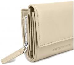 Les Visionnaires hellbeige Off White Geldtasche Lisa Silky Lammleder