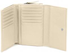 Les Visionnaires hellbeige Off White Geldtasche Lisa Silky Lammleder